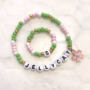 SOLD: Set of 2 - Custom Jellycat Friendship Bracelets